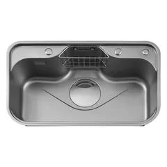 Chậu bếp 1 hố SG-7848BN – ảnh 2