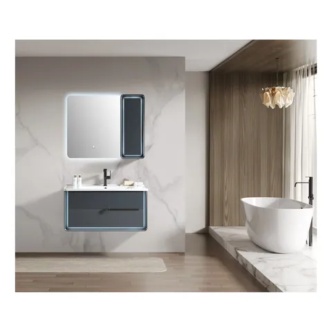 Bộ Tủ Chậu Lavabo Cao cấp LY-08-100
