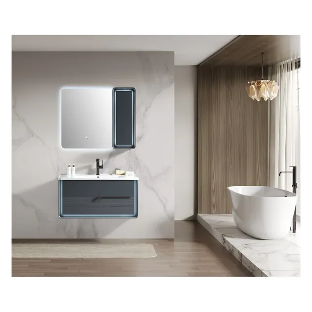 Bộ Tủ Chậu Lavabo Cao cấp LY-08-80
